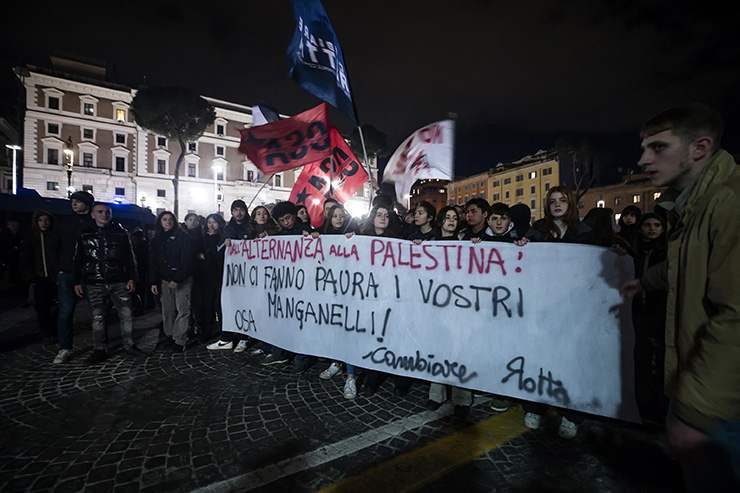 Manifestazione degli studenti