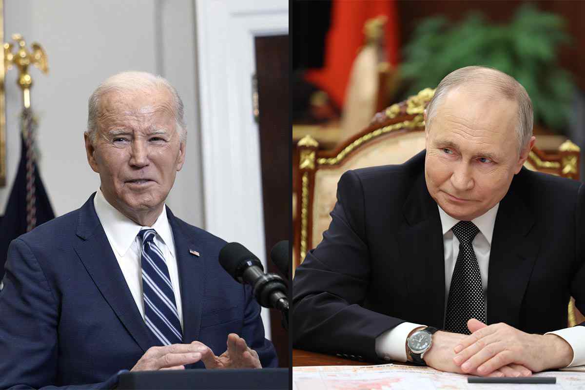 Joe Biden e Vladimir Putin