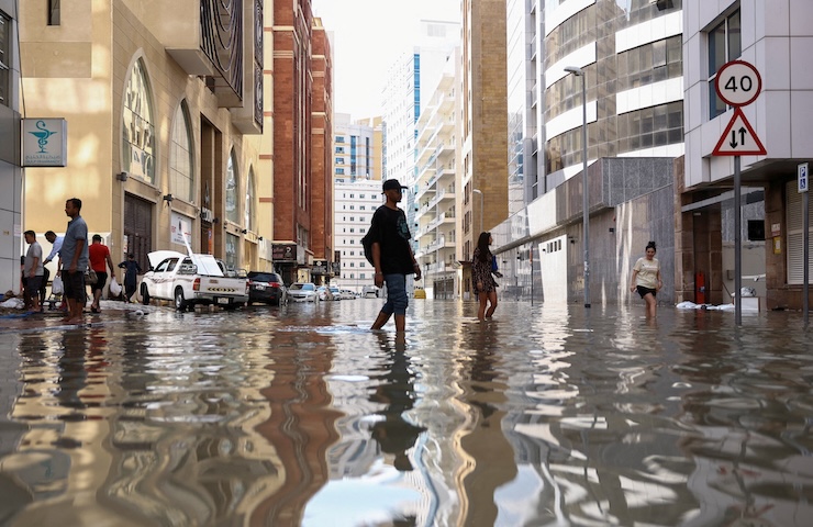 L'allagamento di Dubai è anche dovuto al cloud seeding?